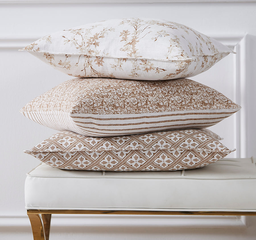 Forsythia 50x50cm Filled Cushion Truffle