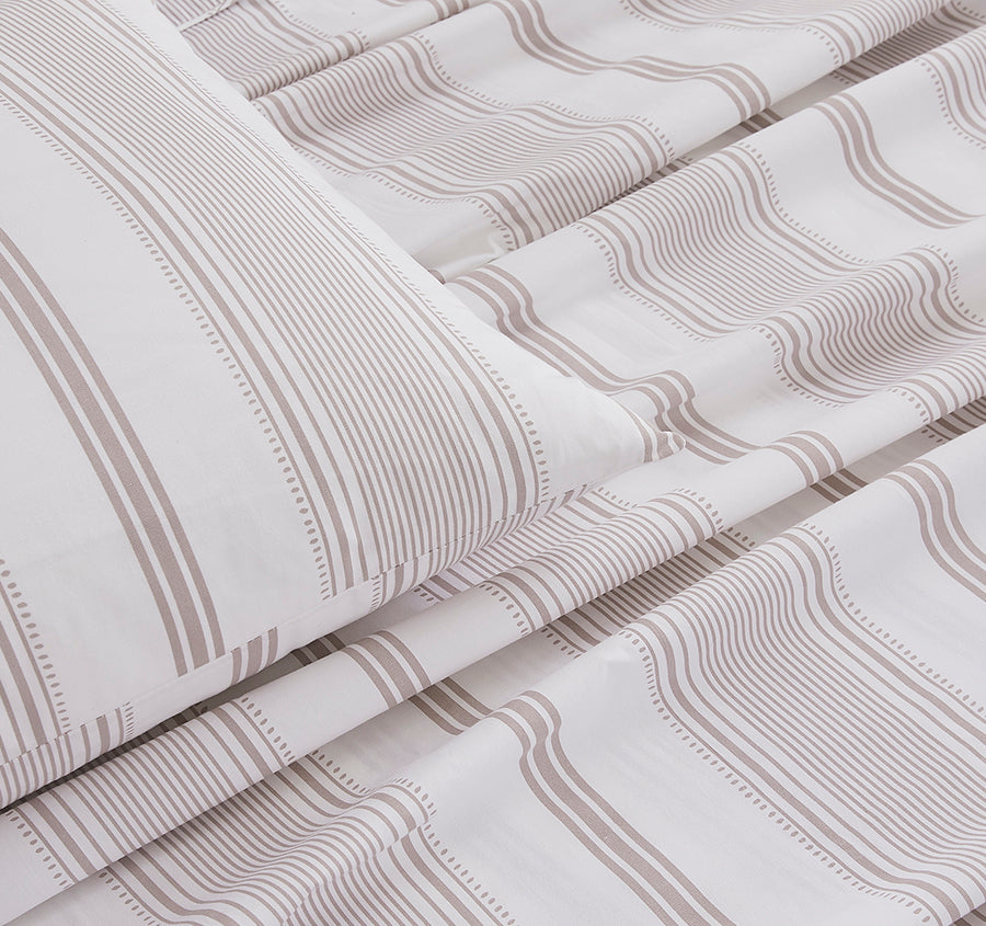 Heacham 300TC Cotton Sheet Set Range Truffle