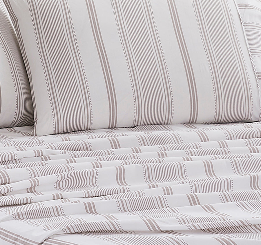 Heacham 300TC Cotton Sheet Set Range Truffle