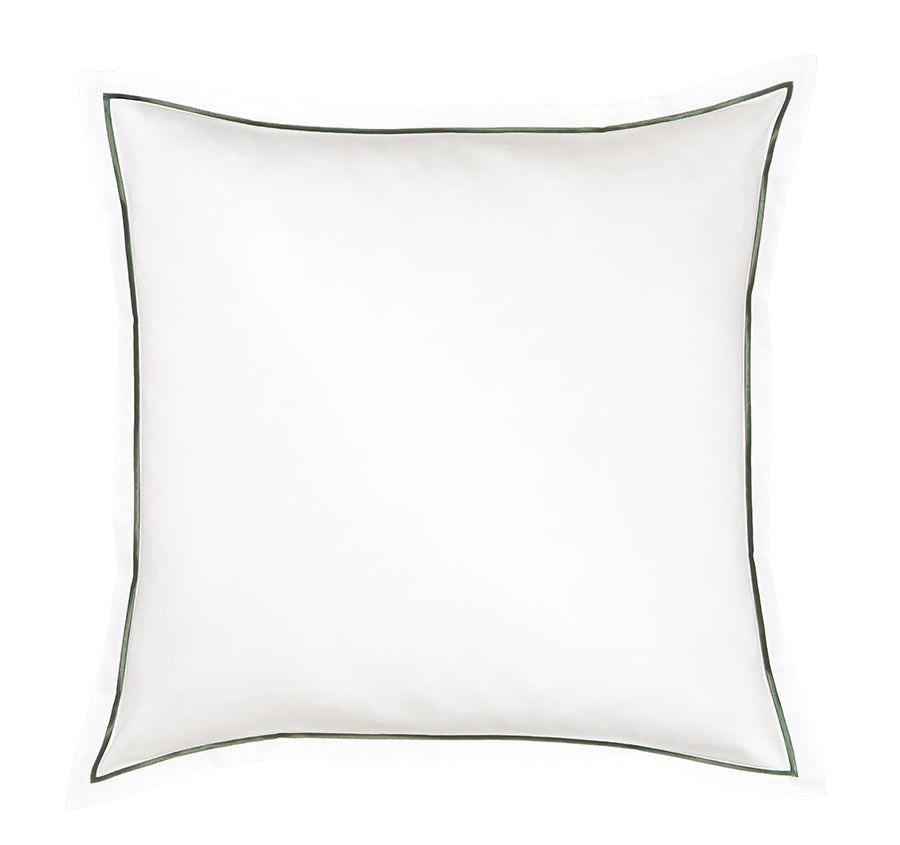 Jordanna European Pillowcase Green