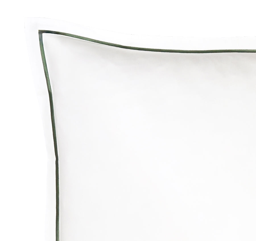 Jordanna European Pillowcase Green