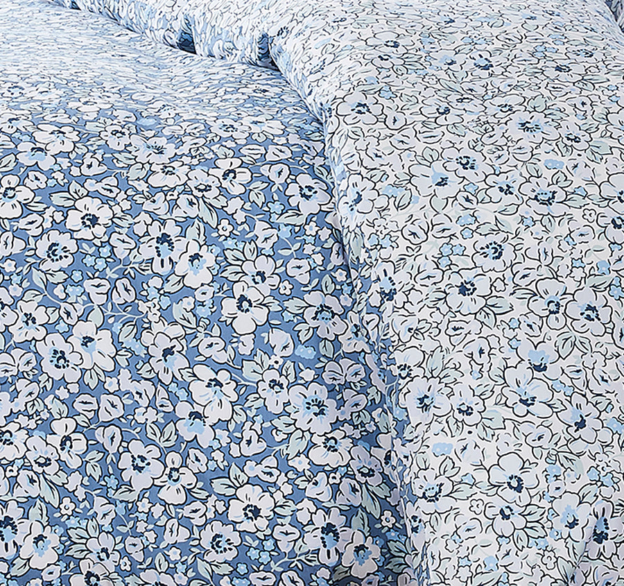 Libby Quilt Cover Set Range Blue