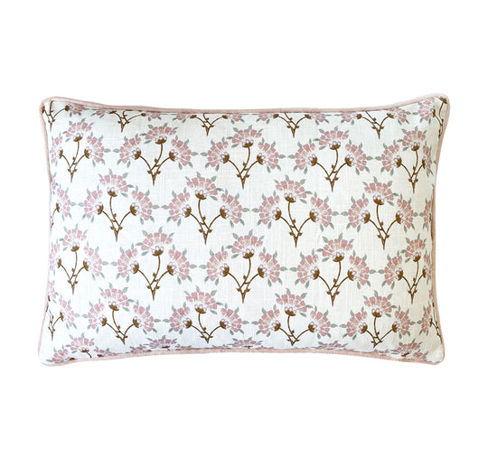 Lington Spray 40x60cm Filled Cushion Peony Pink