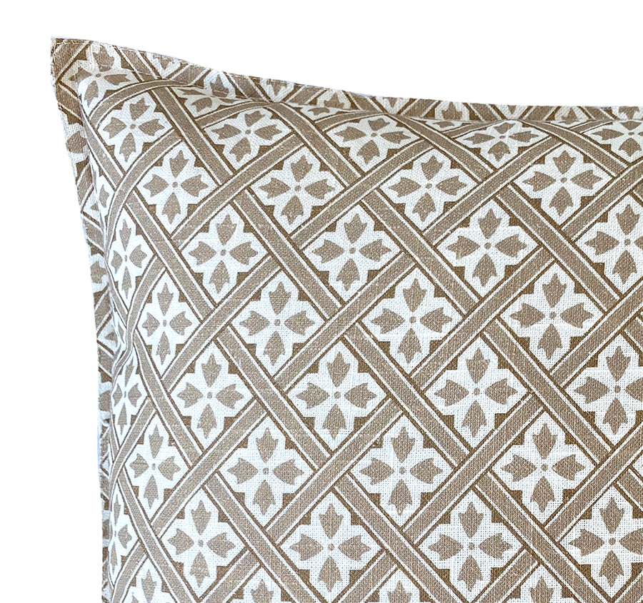 Mr Jones 50x50cm Filled Cushion Truffle