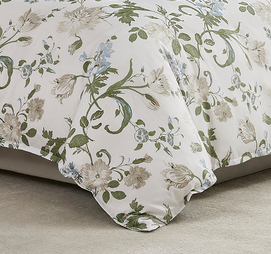 Rosalind Quilt Cover Set Range Seaspray