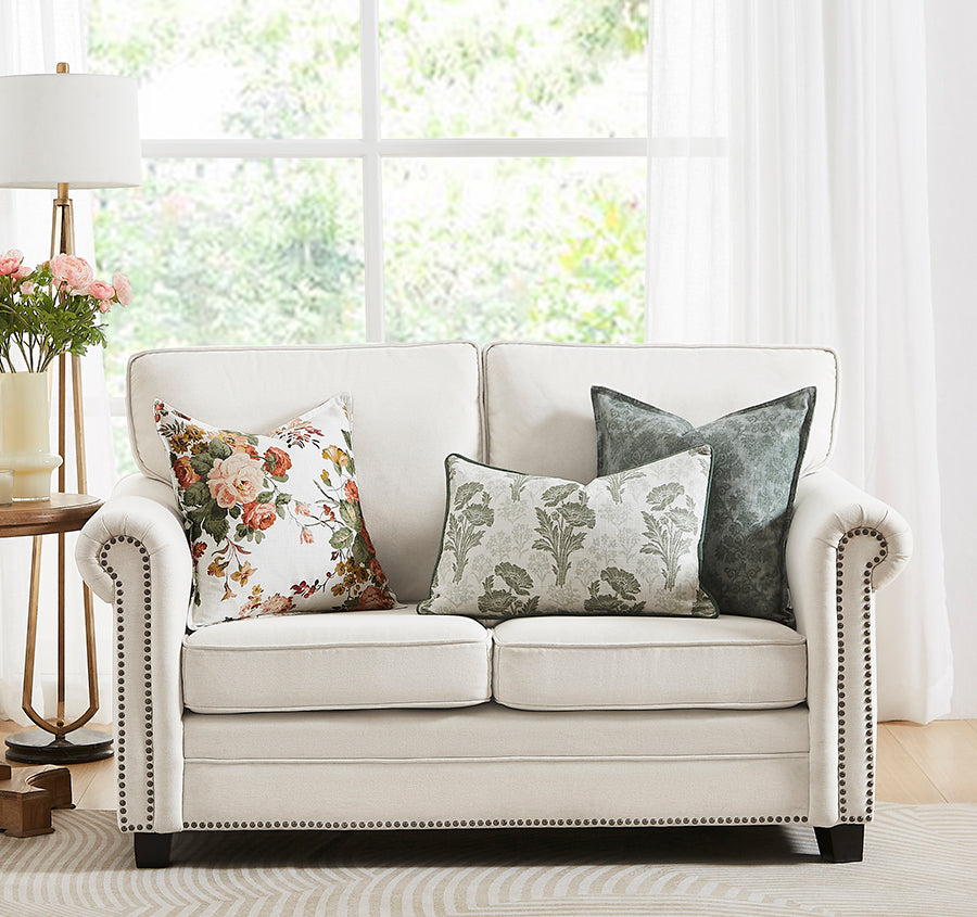 Rosemore 50x50cm Filled Cushion Hedgerow Green
