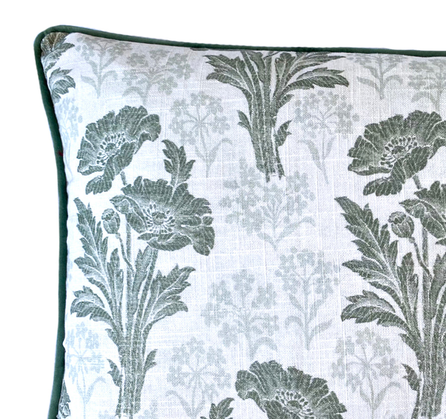 Tapestry 40x60cm Filled Cushion Hedgerow Green