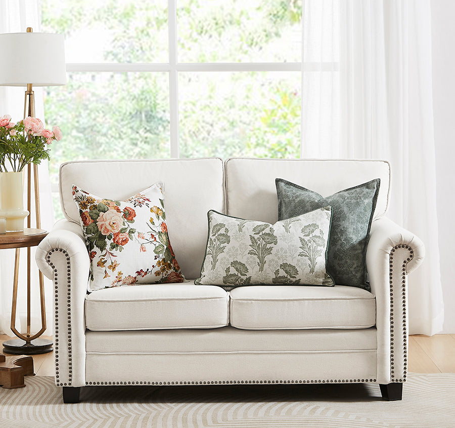 Tapestry 40x60cm Filled Cushion Hedgerow Green