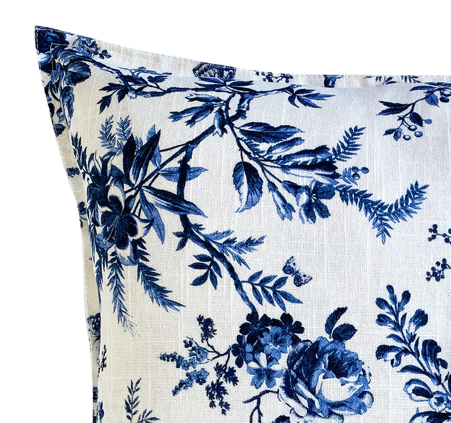 Walled Garden 50x50cm Filled Cushion Midnight Blue
