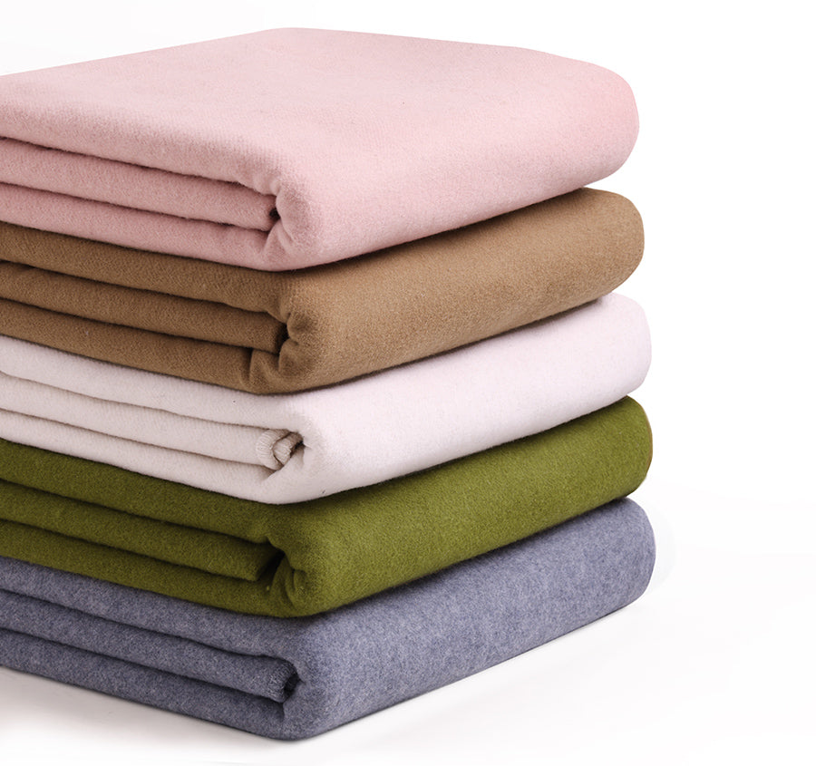 Australian Wool Blanket Range Camel