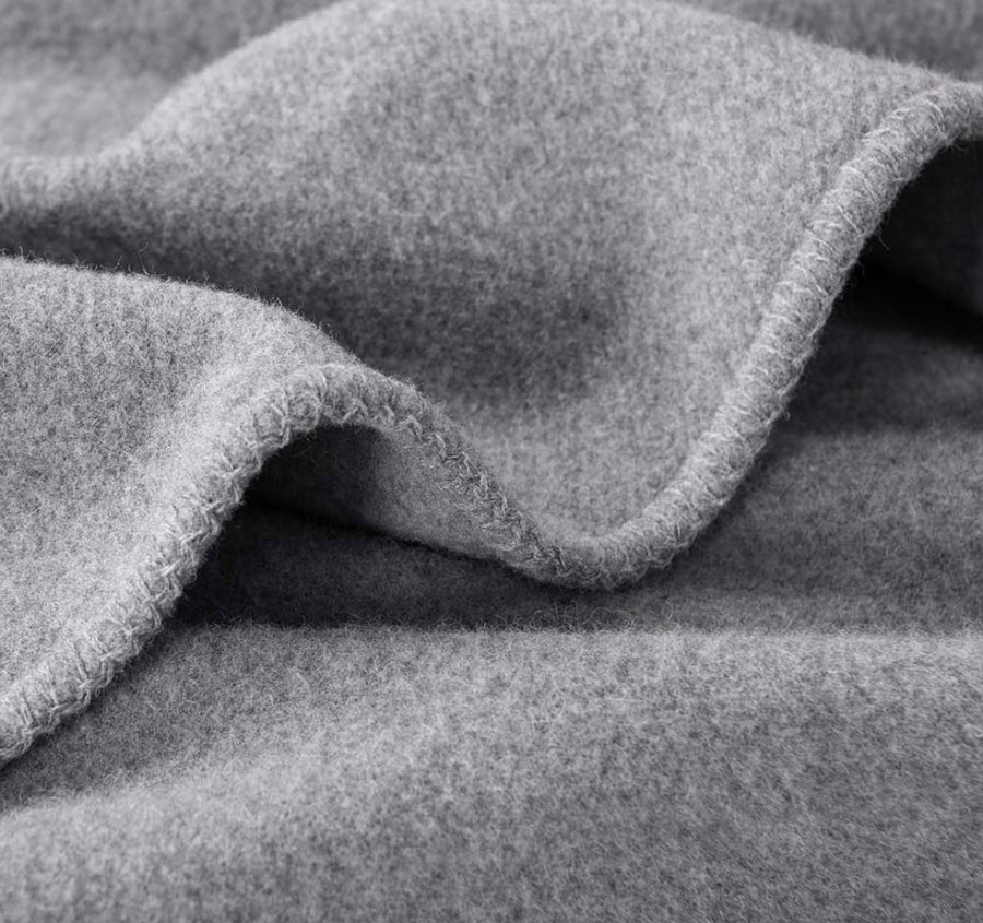 Australian Wool Blanket Range Grey
