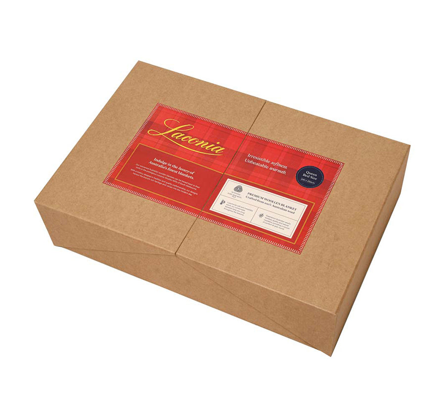 Australian Wool Blanket Range Grey