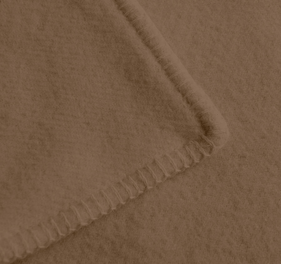Australian Wool Blanket Range Camel