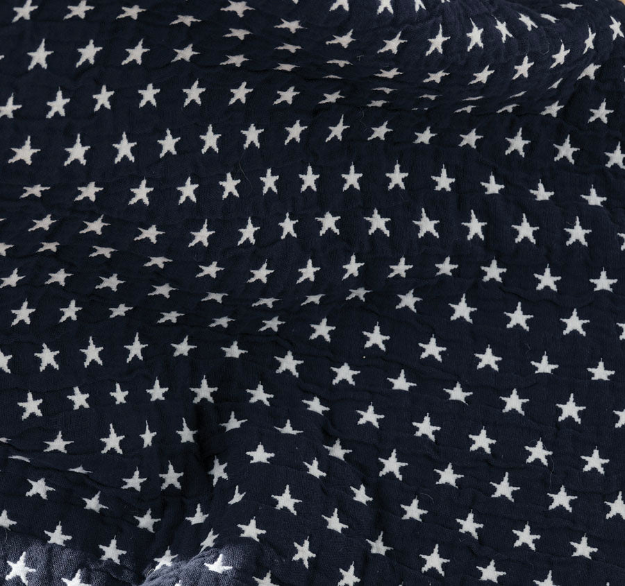 Authentic Star Bed Cover Range Navy
