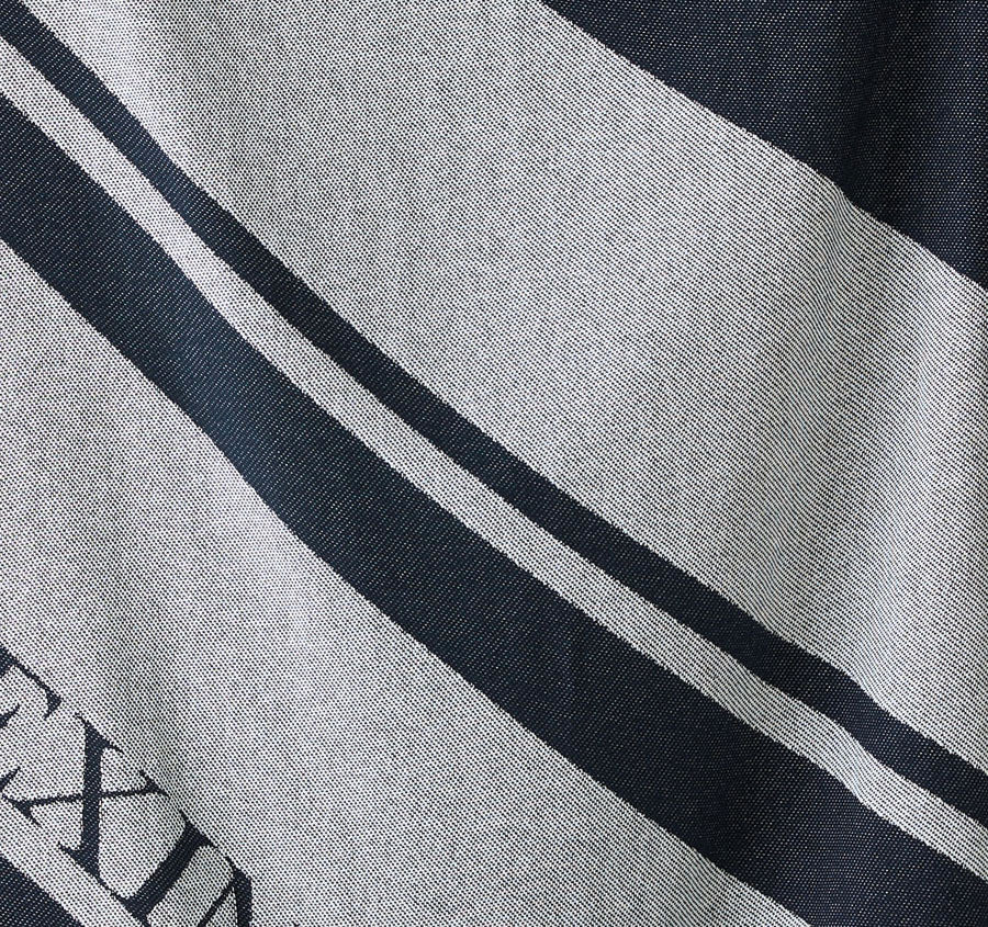 Recycled Logo 130x170cm Throw Rug Blue