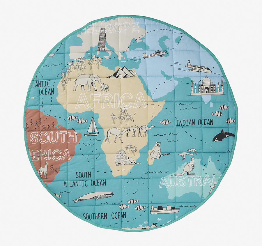 Atlas 120cm Round Playmat Multi