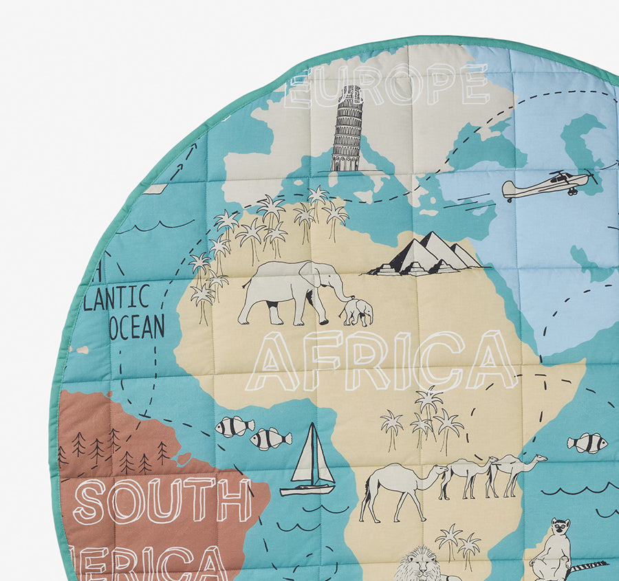 Atlas 120cm Round Playmat Multi