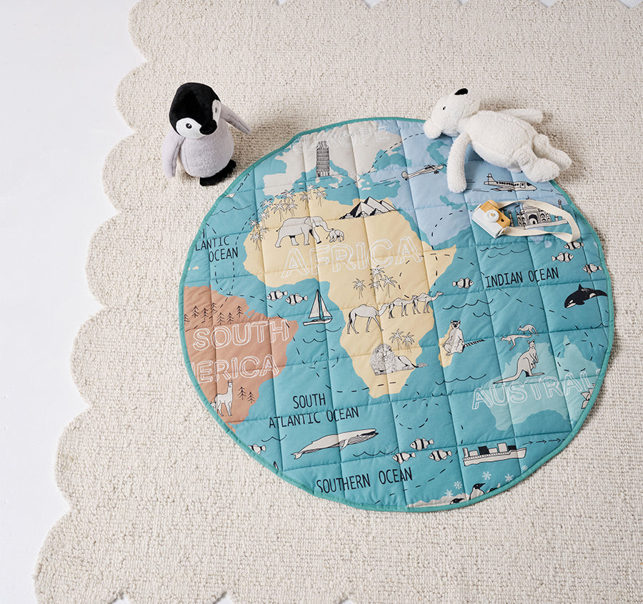 Atlas 120cm Round Playmat Multi