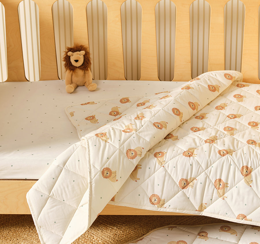 Cat Nap Coverlet Cot White