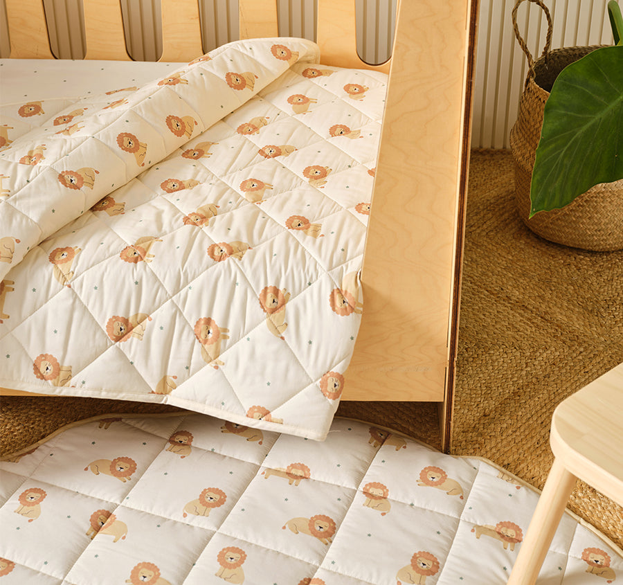 Cat Nap Coverlet Cot White