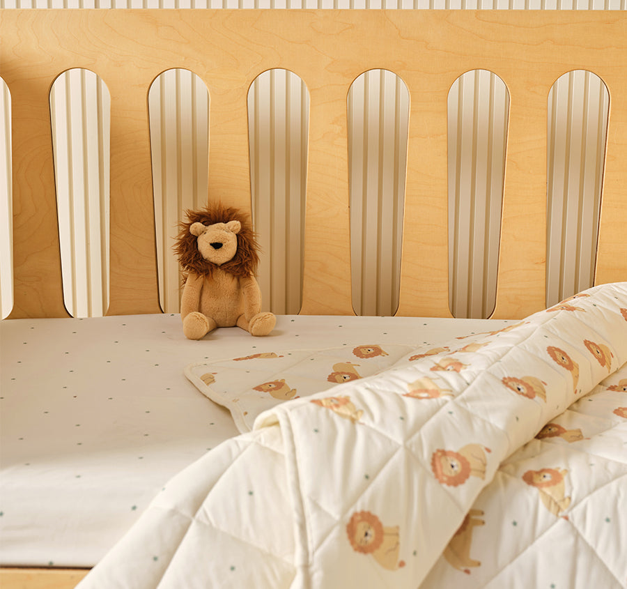 Cat Nap Coverlet Cot White