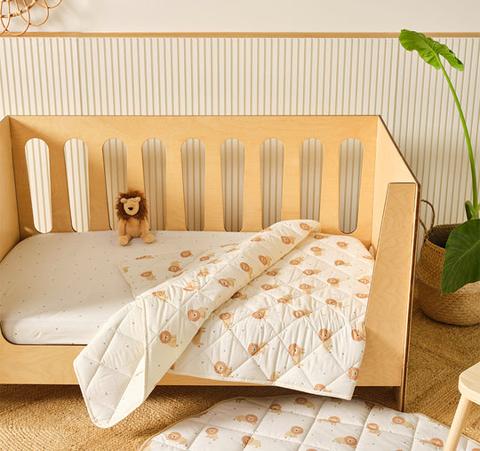Cat Nap Coverlet Cot White