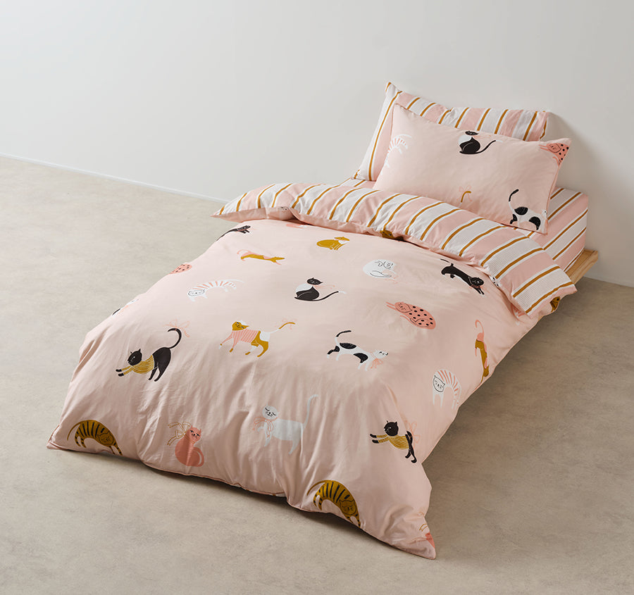 Cats N Bows Quilt Cover Set Range