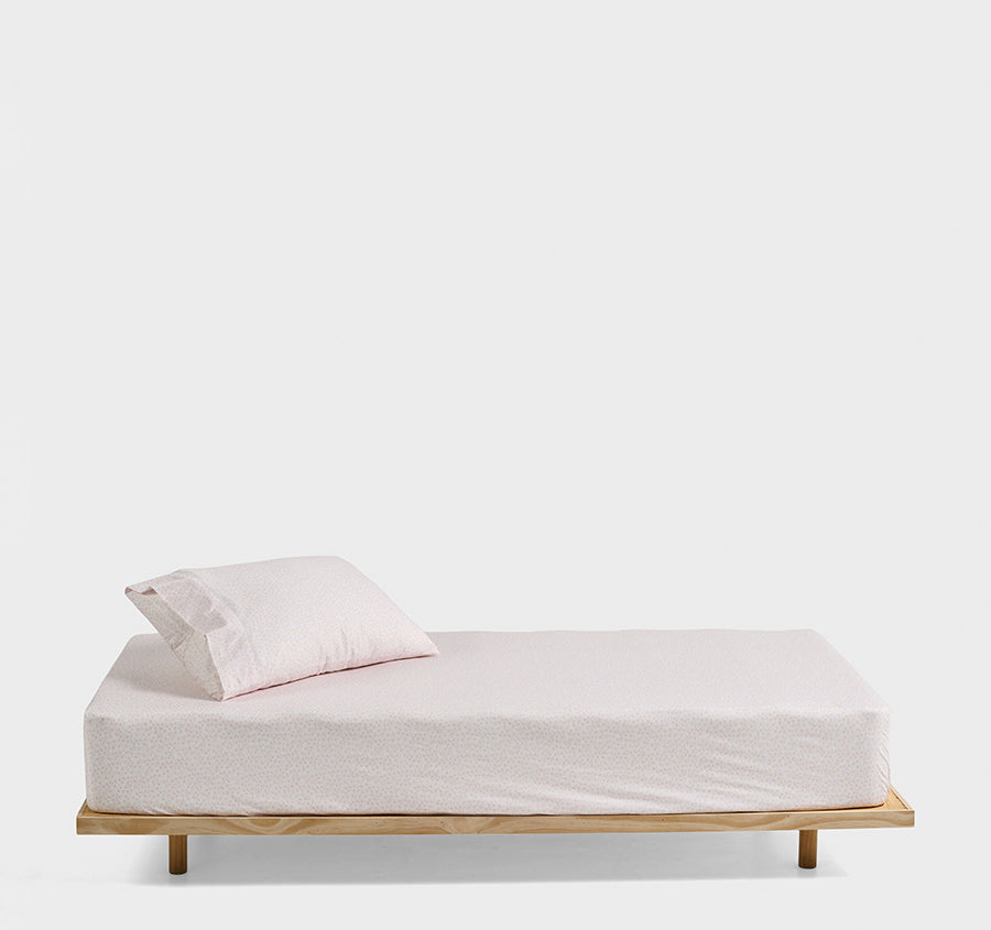 Daisy Meadow Fitted Sheet Combo Set Range Blush