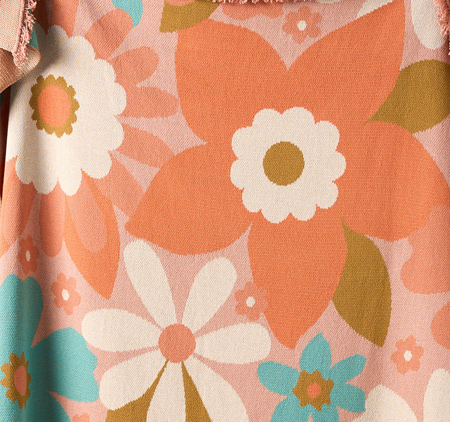 Flower Garden 120x140cm Throw Rug