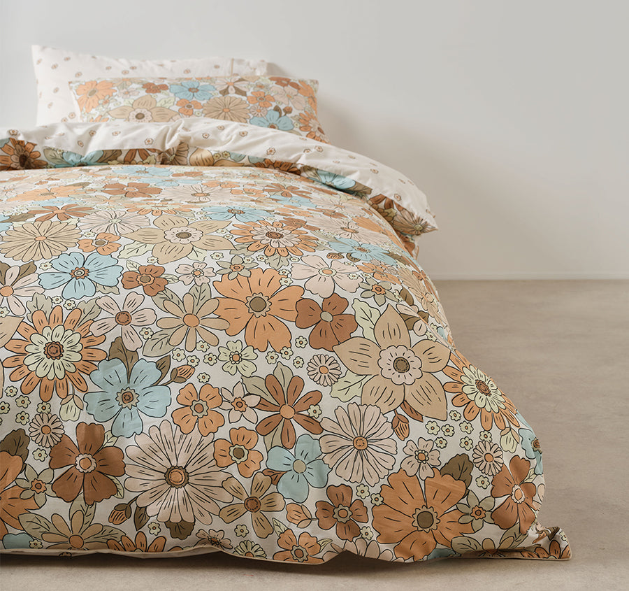 Flower Garden Quilt Cover Set Range