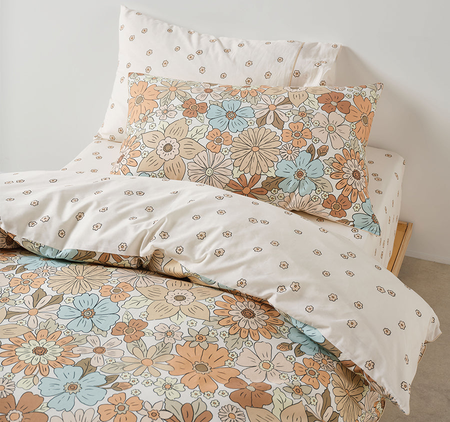 Flower Garden Quilt Cover Set Range