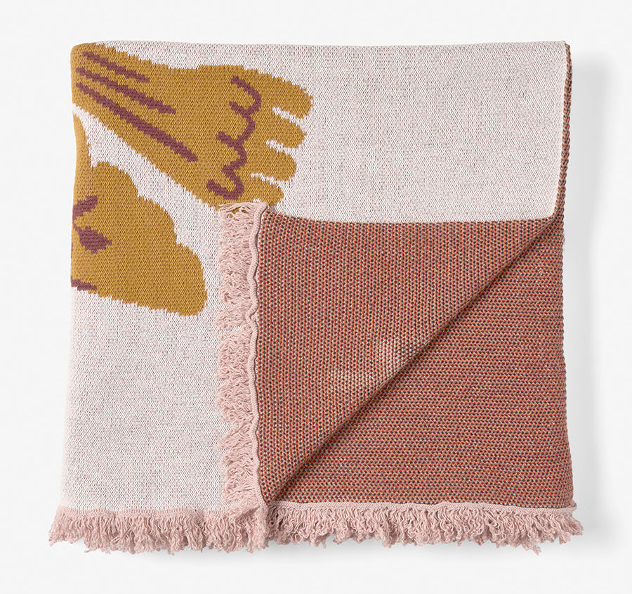 Folk Woodland 120x140cm Throw Rug