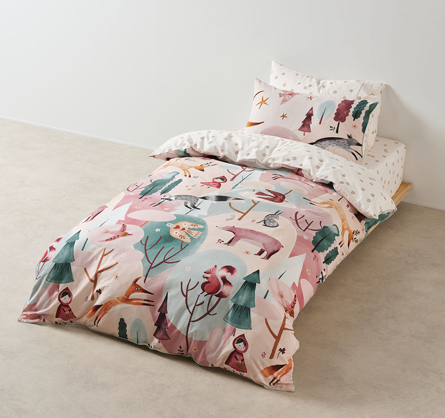 Folk Woodland Quilt Cover Set Range