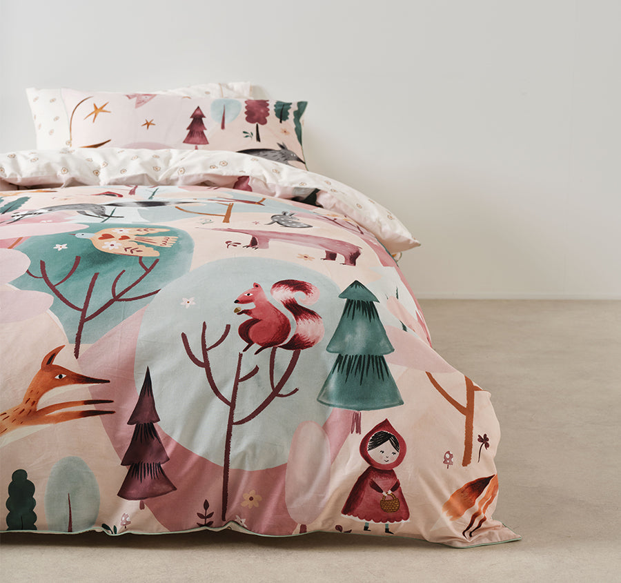 Folk Woodland Quilt Cover Set Range