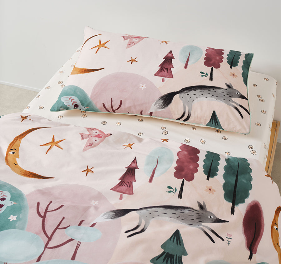 Folk Woodland Quilt Cover Set Range
