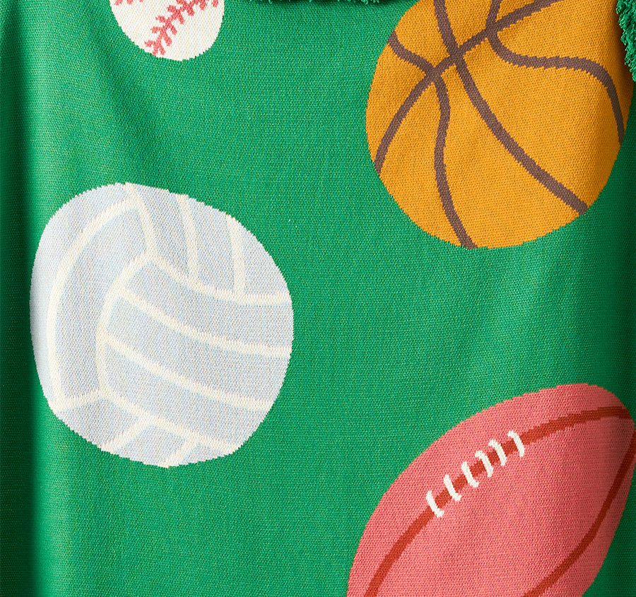 Have A Ball 120x140cm Throw Rug