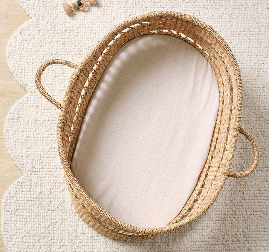 Lottie 2 Piece Bassinet Fitted Sheets Multi