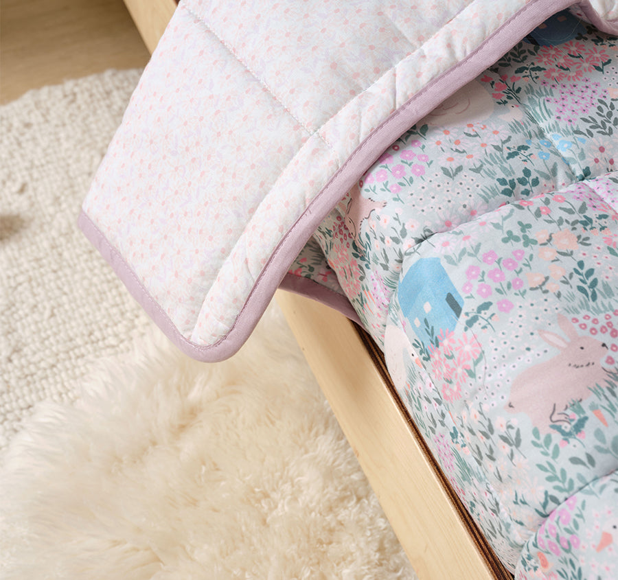 Lottie Cot Coverlet Multi