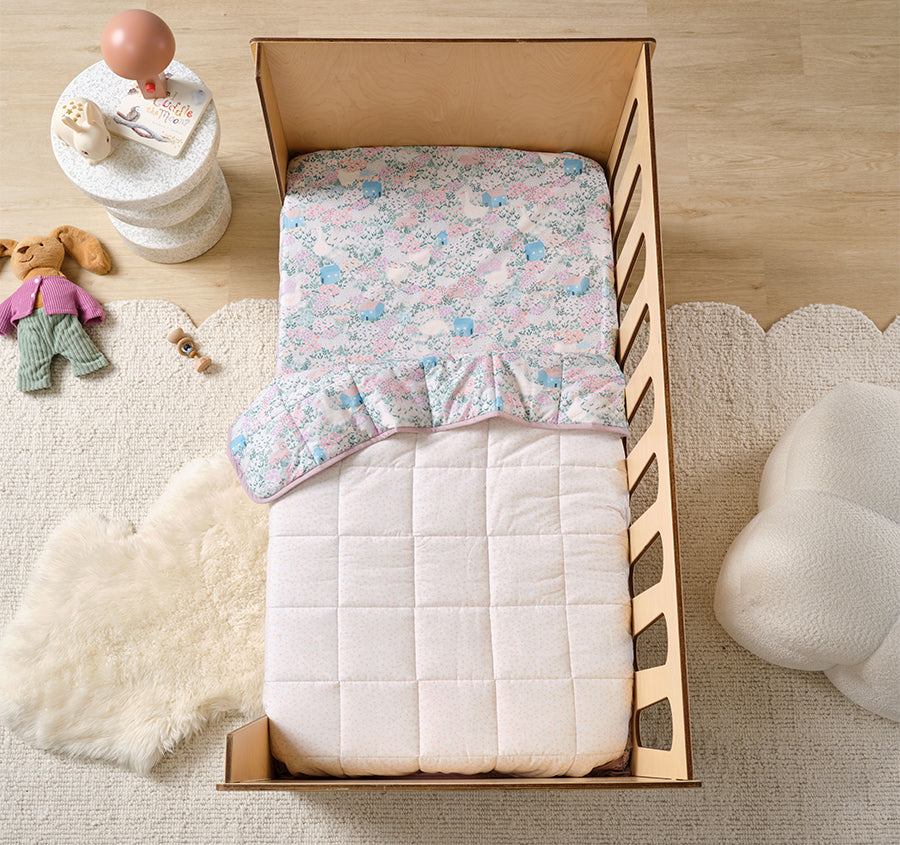 Lottie Cot Coverlet Multi