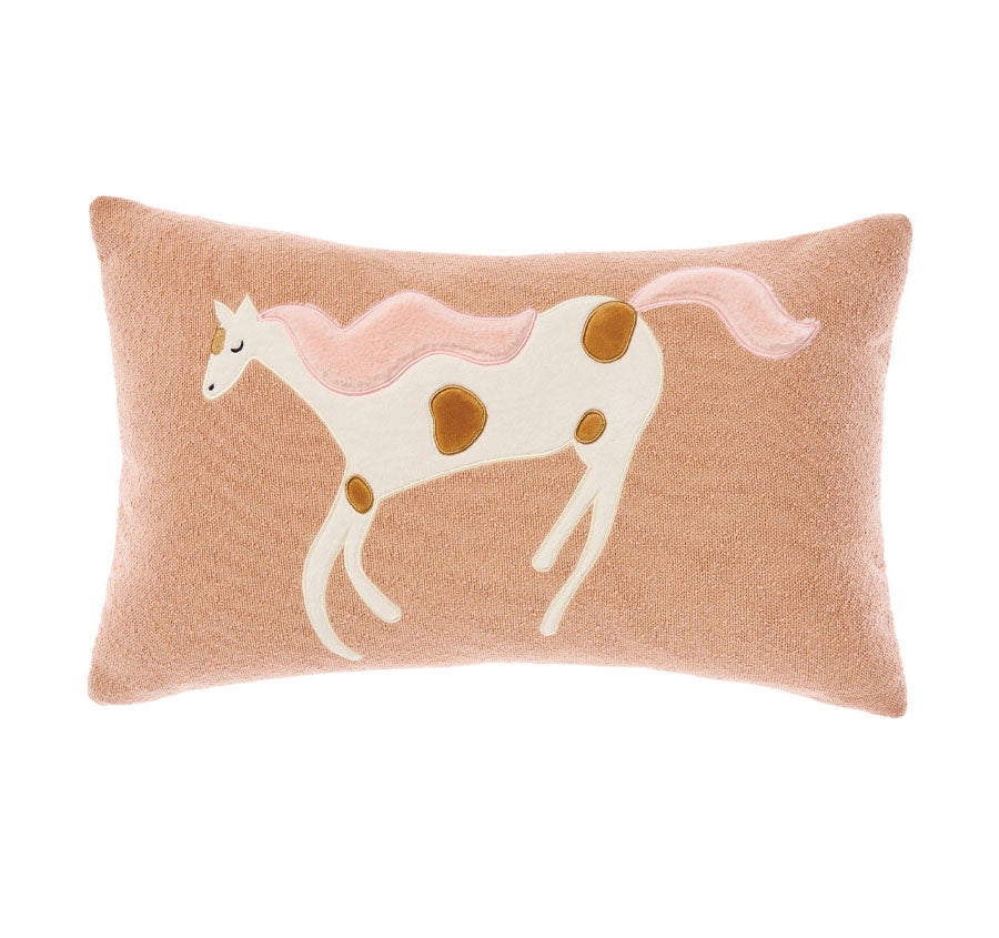 Magic Gallops 35x55cm Filled Cushion Latte