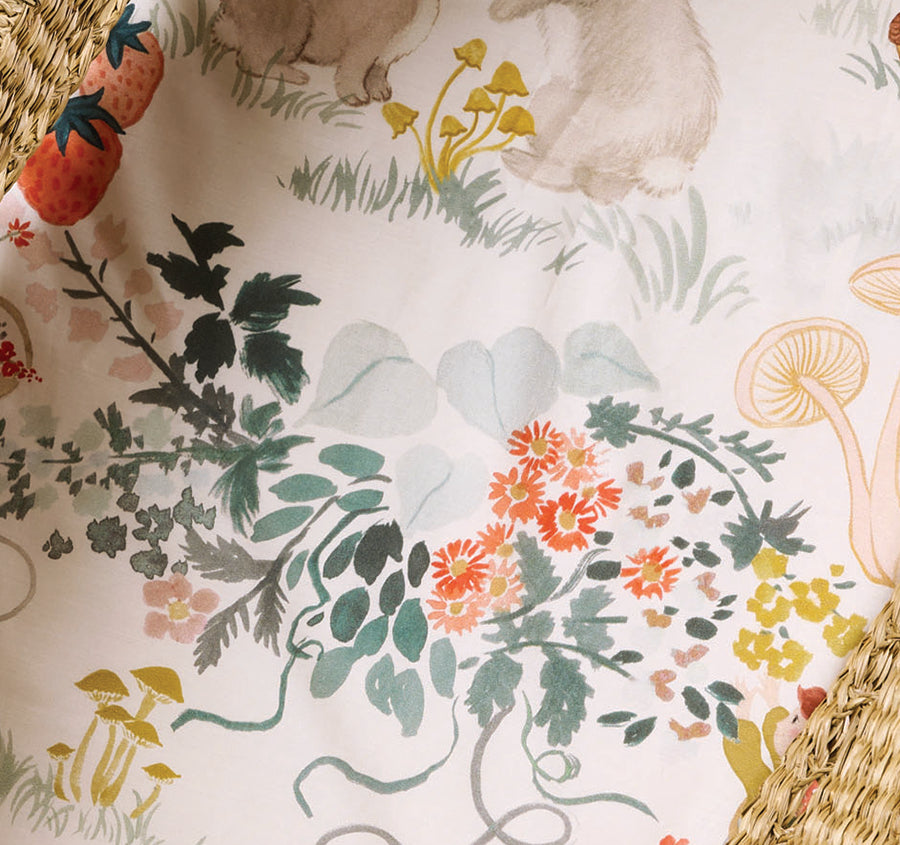 Magic Garden 2 Piece Bassinet Fitted Sheets Multi