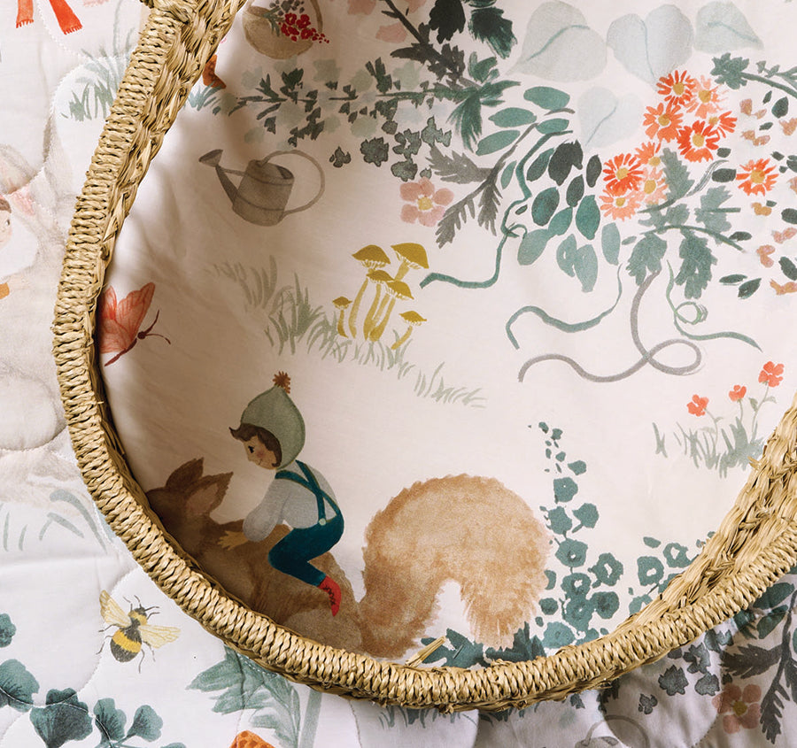 Magic Garden 2 Piece Bassinet Fitted Sheets Multi