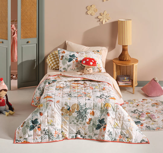 Magic Garden Coverlet Set Multi