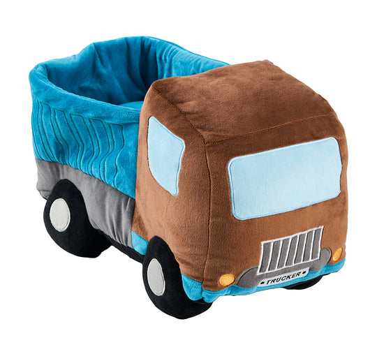 Novelty Filled Cushion Dylan Dump Truck Multi