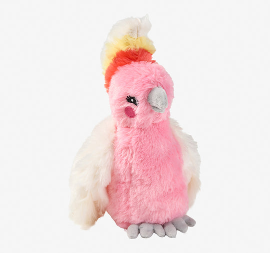 Novelty Filled Cushion Greta Galah Pink