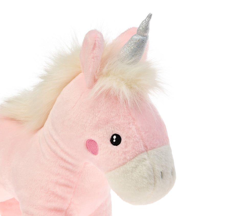 Novelty Filled Cushion Magical Unicorn Pink