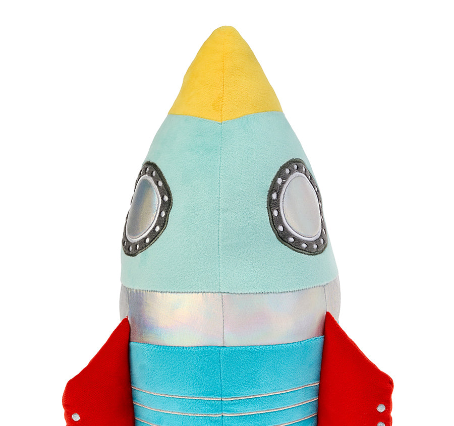 Novelty Filled Cushion Racer Rocket Multi