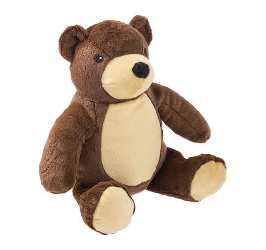 Novelty Filled Cushion Brendan Bear Brown