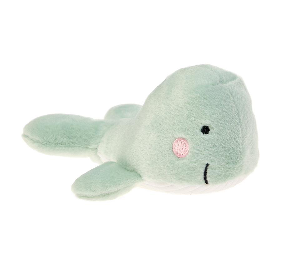 Novelty Filled Cushion Wesley Whale Green