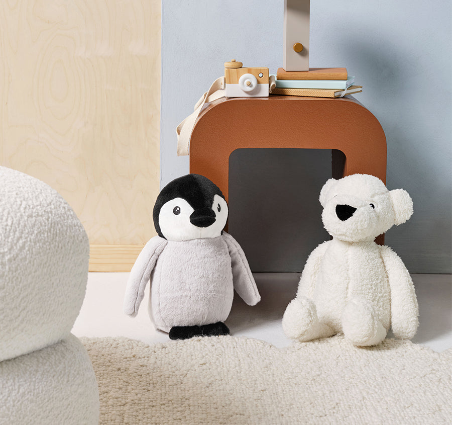 Novelty Filled Cushion Perry Polar Bear White